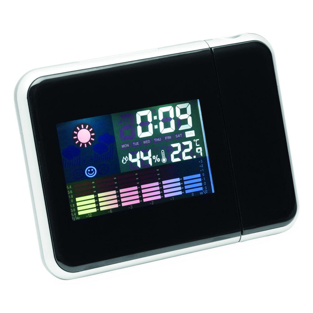 COLOUR PRO - Projectieklok/ weerstation