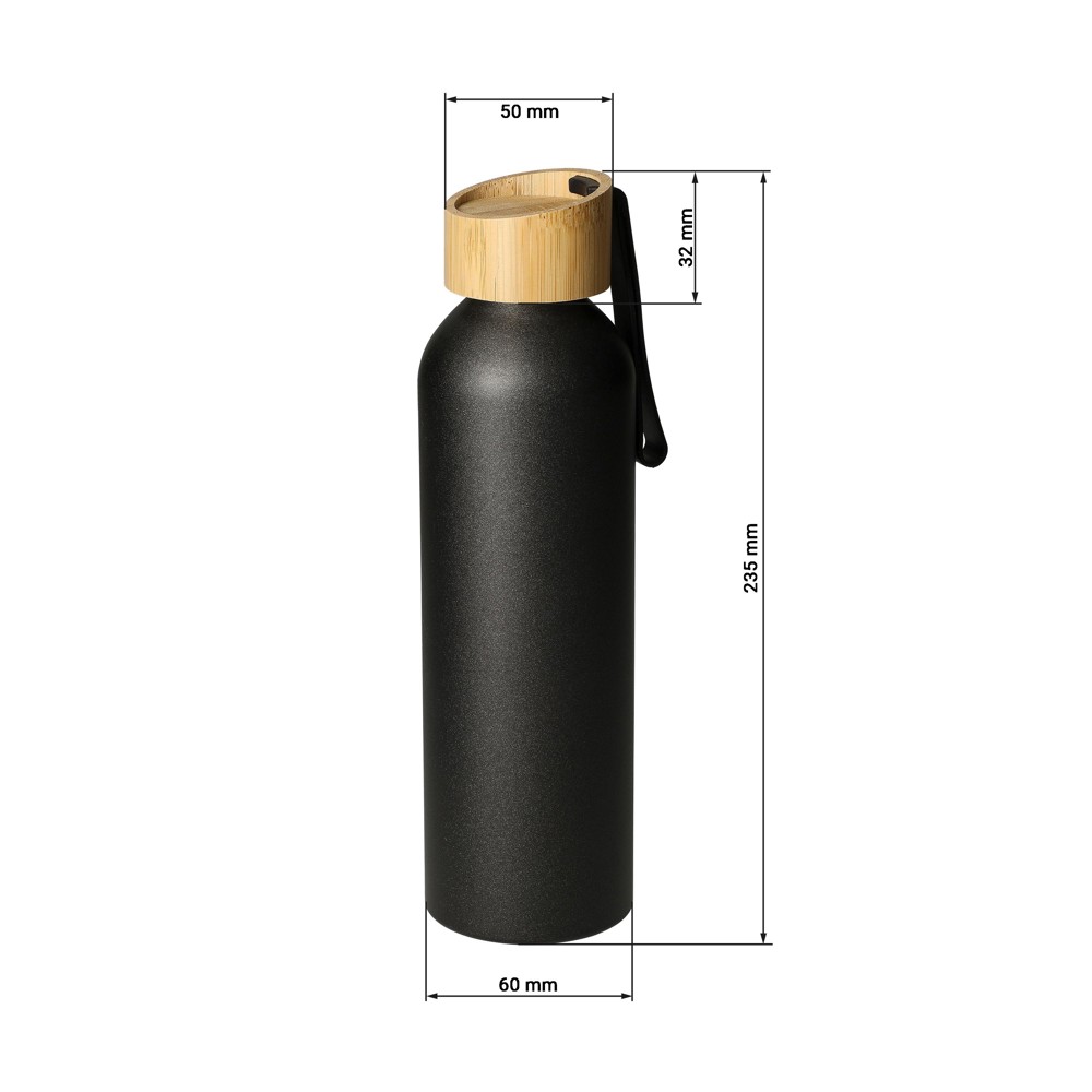 Aluminiumfles "Bamboo" 0,6 l