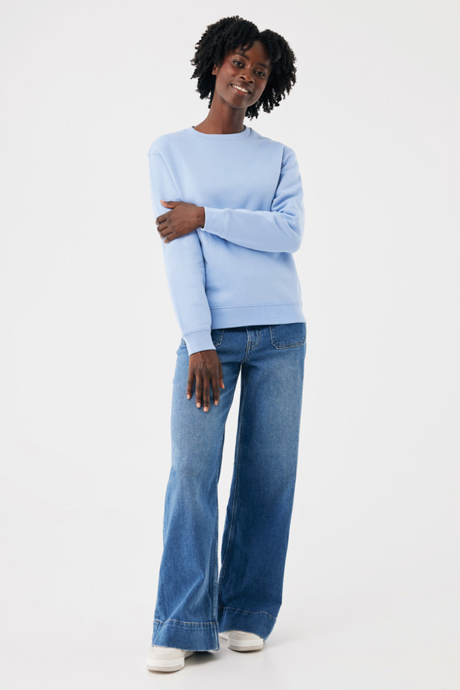 IQONIQ Torla crew neck van gerecycled katoen
