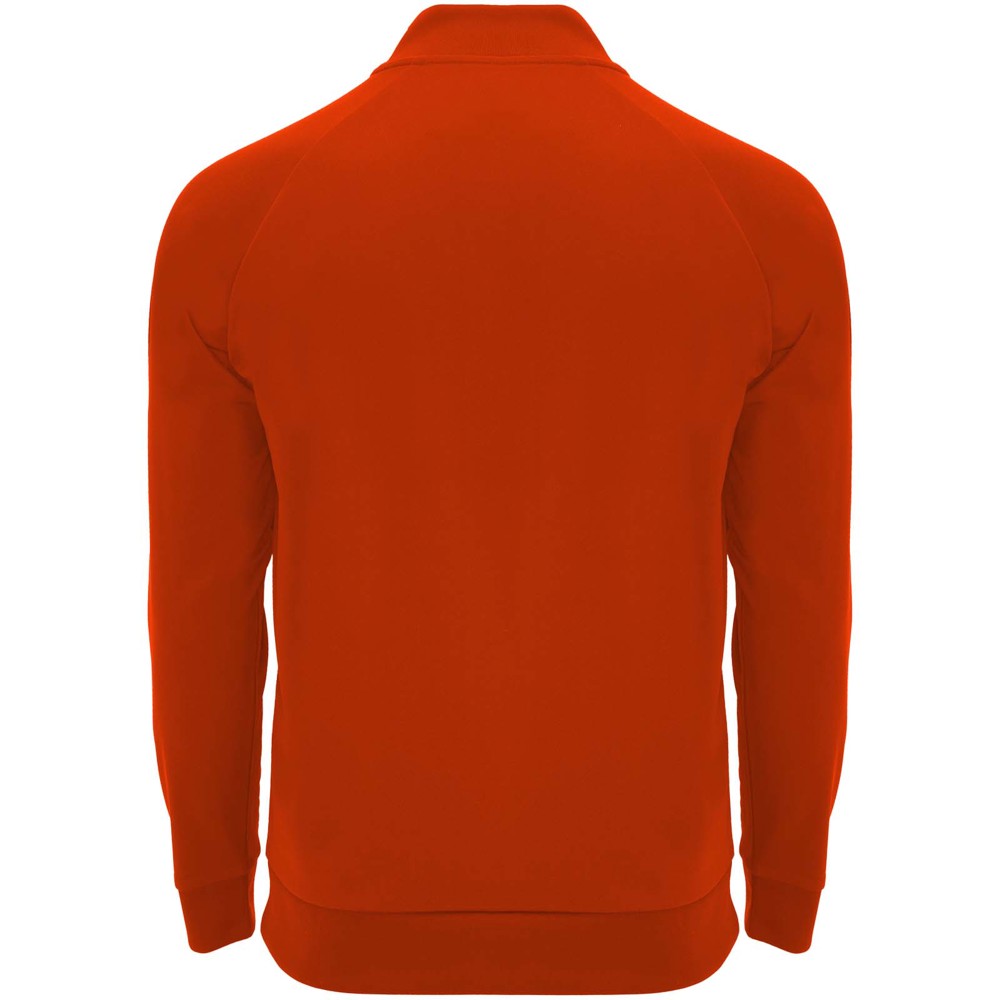 Epiro 200 g/m² unisex sweatshirt met lange mouwen en kwartrits
