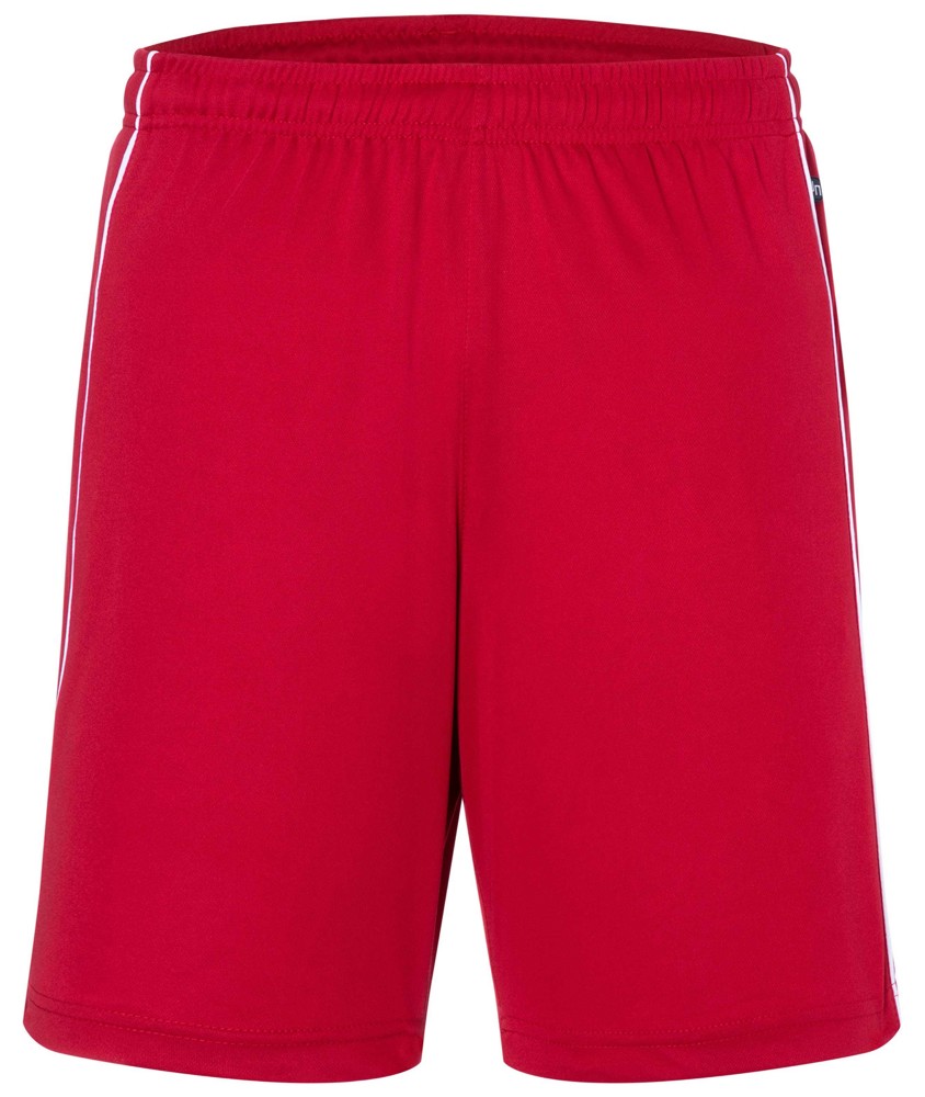 Basic Team Shorts - red/white