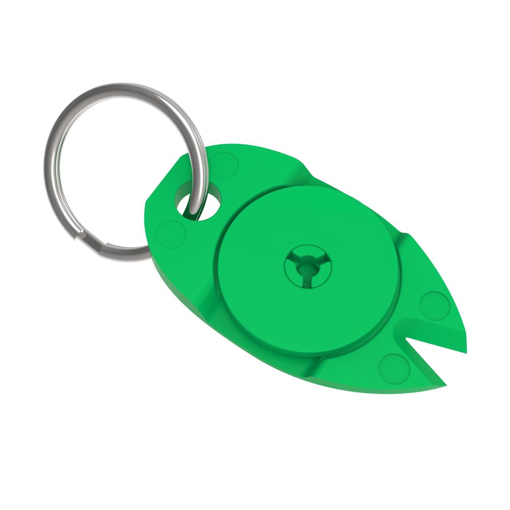 Sleutelhanger "Tek" - standaard groen