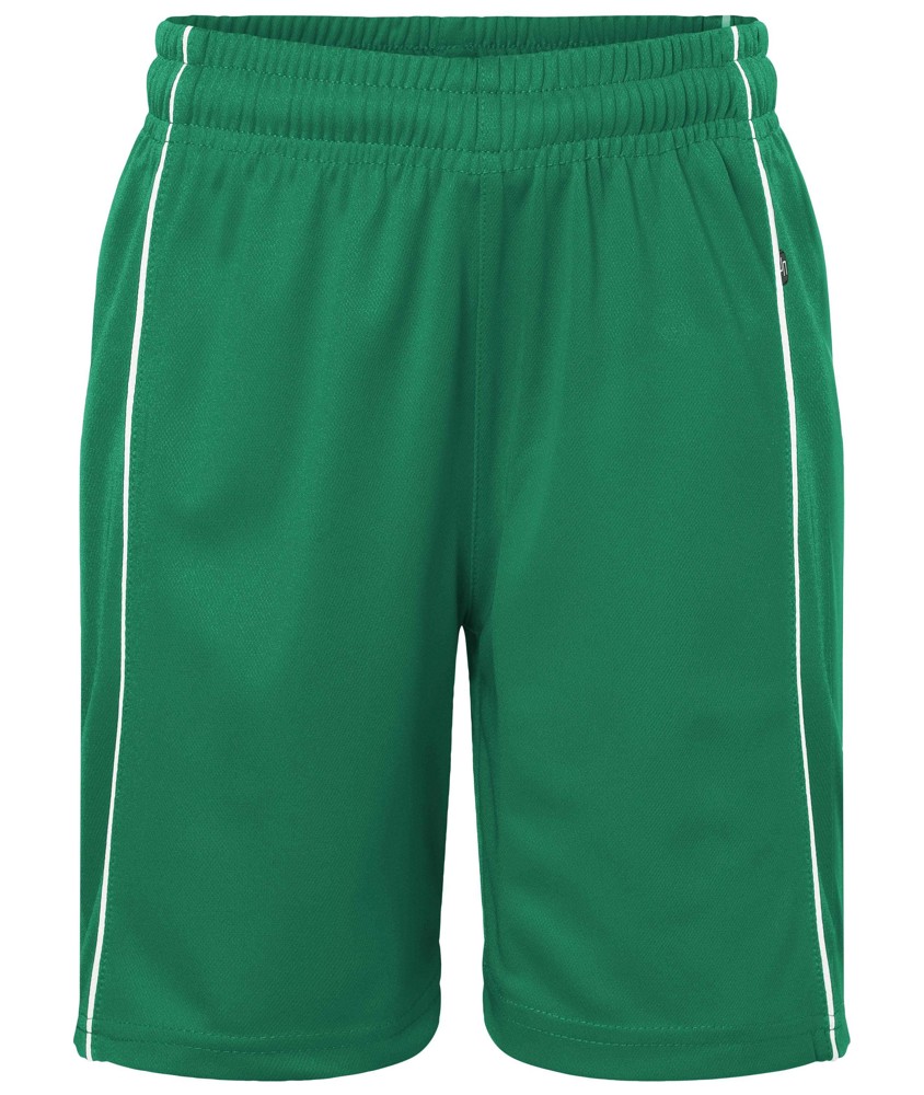 Basic team Shorts Junior - green/white