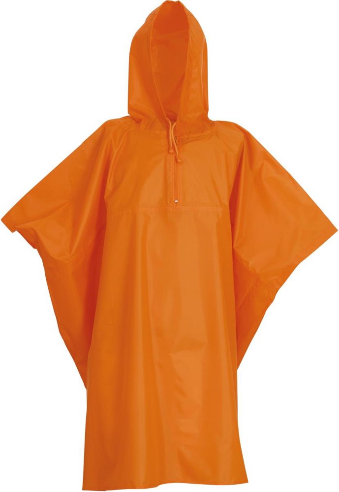 Lightweight poncho - Orange