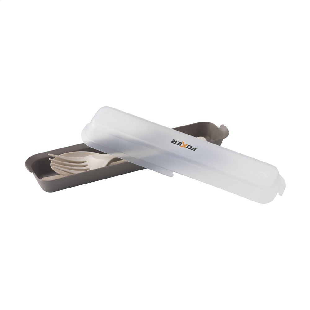 Circulware Outdoor 3-piece Bestekset - Zand