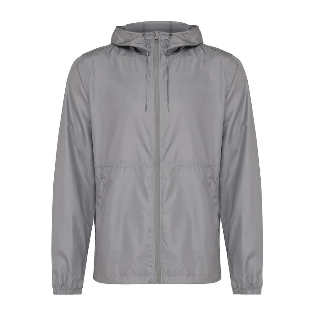 IQONIQ Logan gerecycled polyester lichtgewicht jas - zilvergrijs (± PMS 17-4405 TCX)