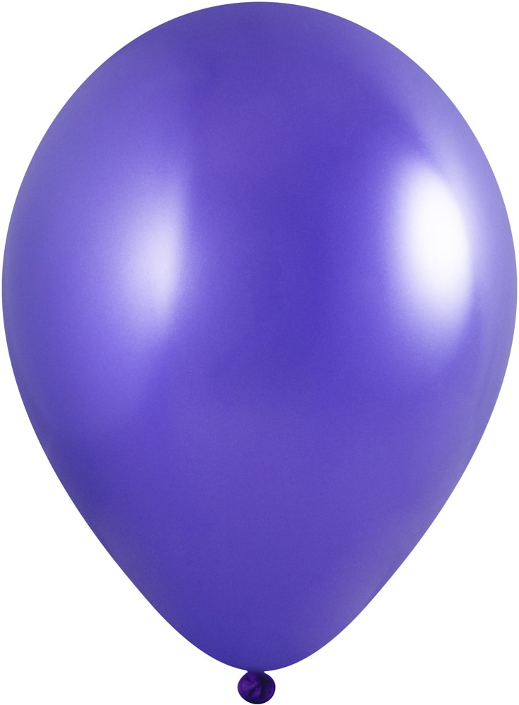 Ballonnen bedrukt High Quality Precision Print Ø 33 cm / omvang 85-95 cm / 11 inch - Paars Metallic (2470)