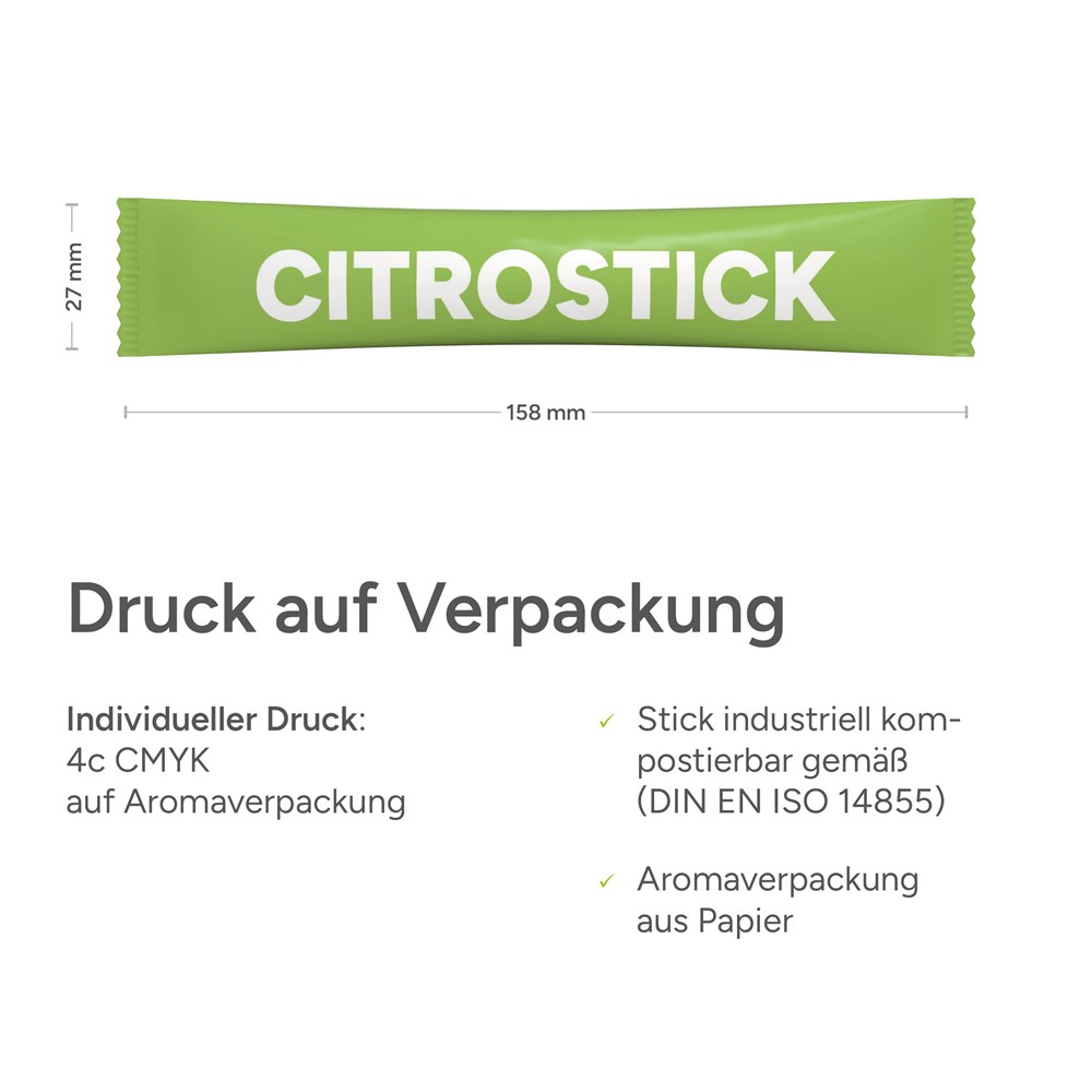 Bio LemonStick - Hete Citroen - Individueel Design