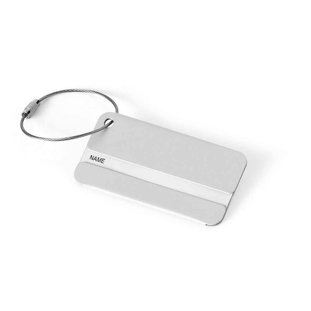 EMIL. Aluminium herkenningsplaatje