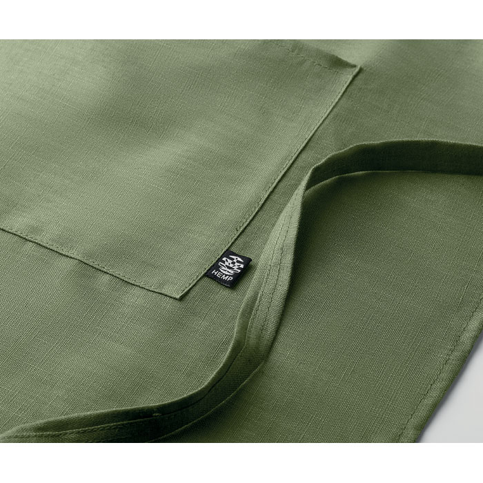 NAIMA APRON - Verstelbaar schort van hennep