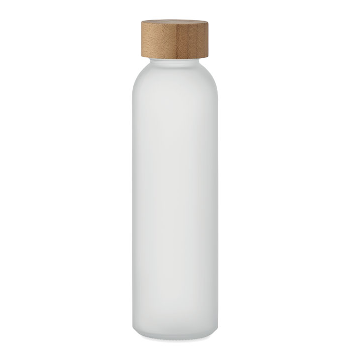 ABE - Matglazen fles 500 ml - transparant wit