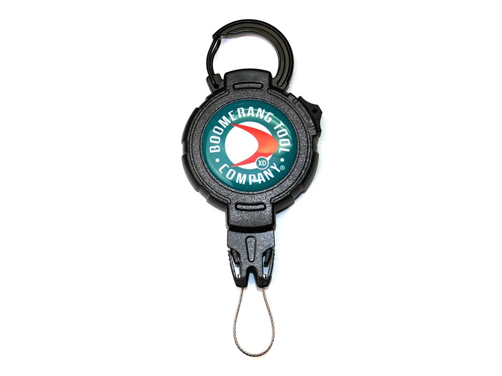 Boomerang Retractable Gear Tether Large carabiner