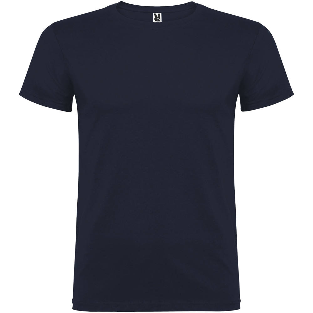 Beagle 155 g/m² herenshirt met korte mouwen - Marineblauw