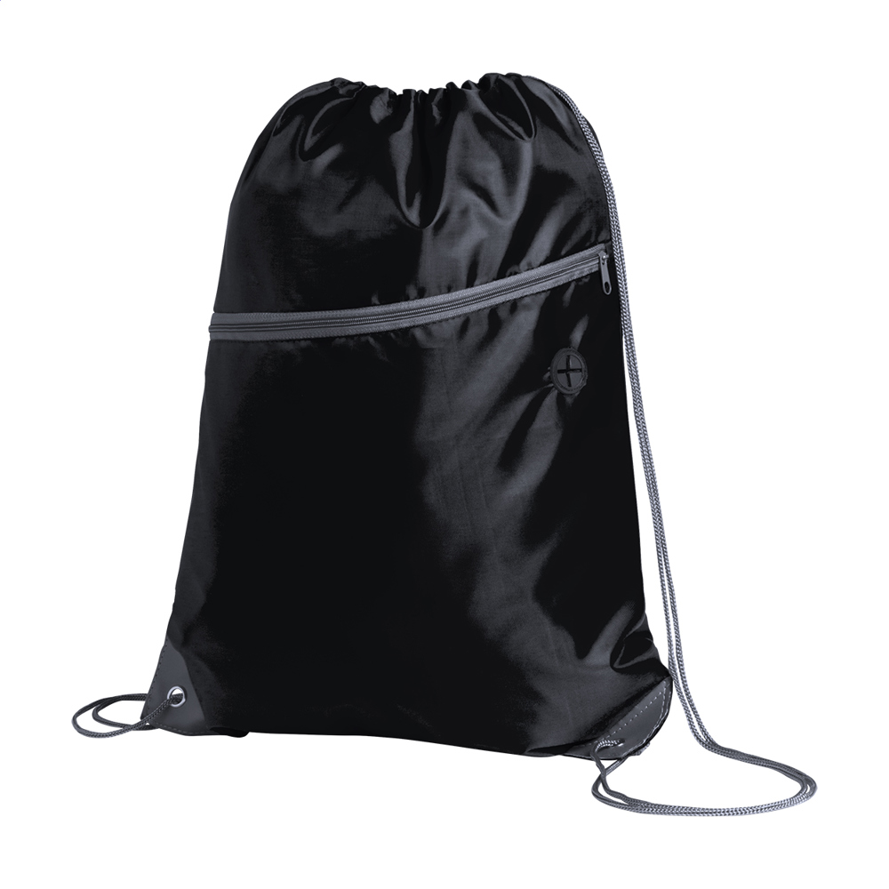 Coprus - trekkoord tas - Zwart