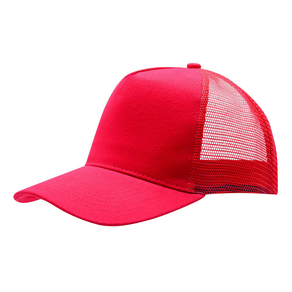 FASTBALL - Cap met 5 panelen - Rood