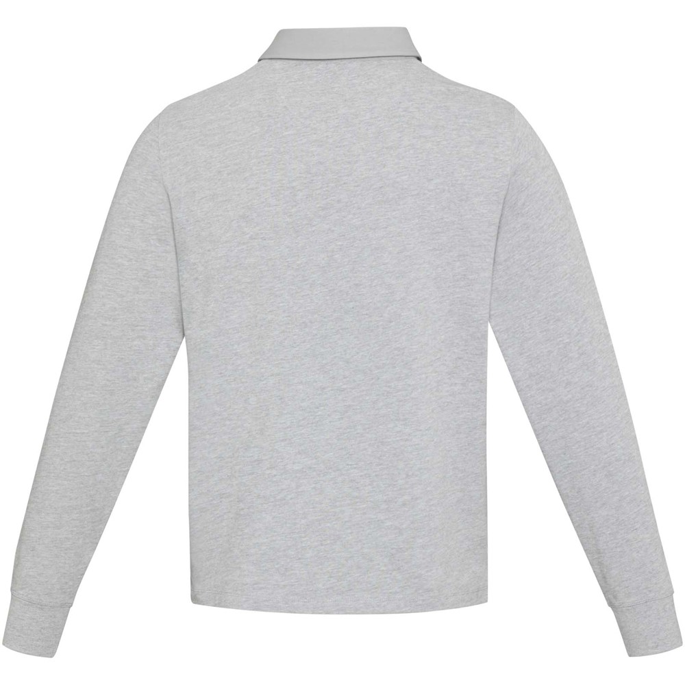 Clyde unisex organic rugbypolo sweatshirt 
