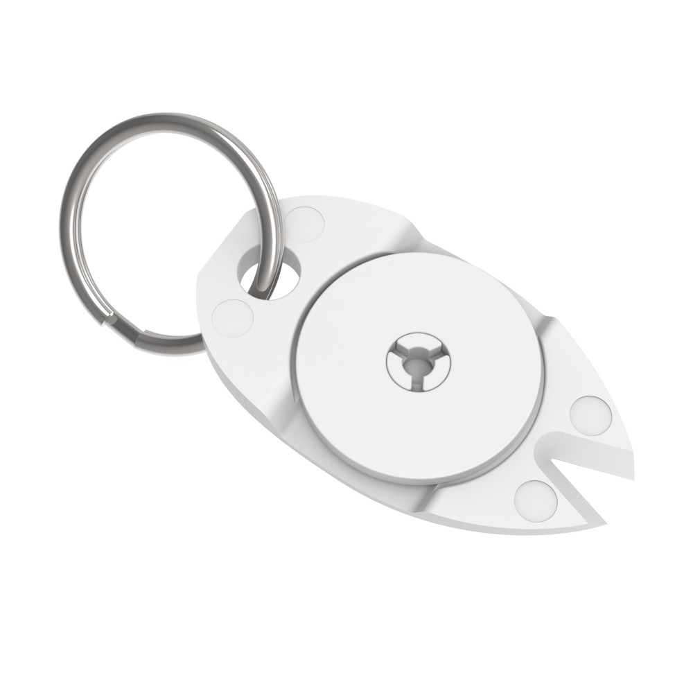 Sleutelhanger "Tek" - Wit