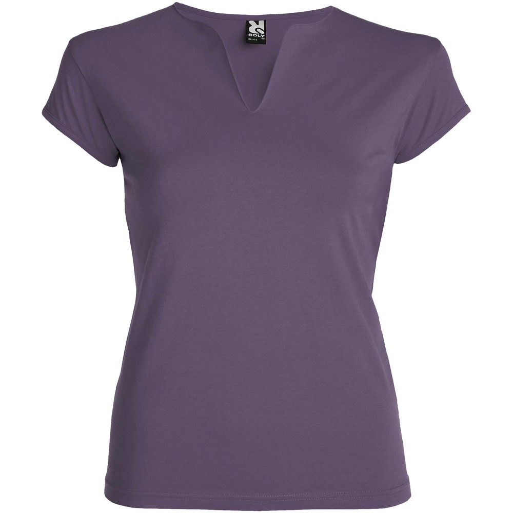 Belice 200 g/m² damesshirt met korte mouwen - Lila