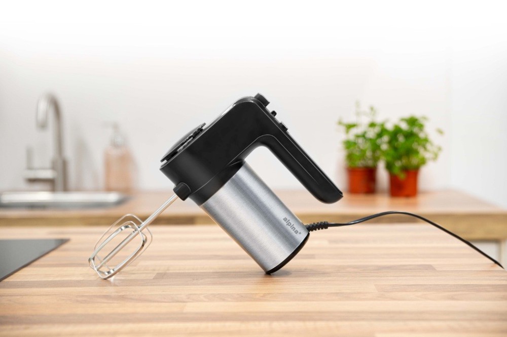 ALPINA Hand Mixer 230V 400W 6 Speeds- Zilver