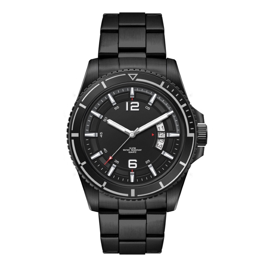 Horloge Georgia - Zwart