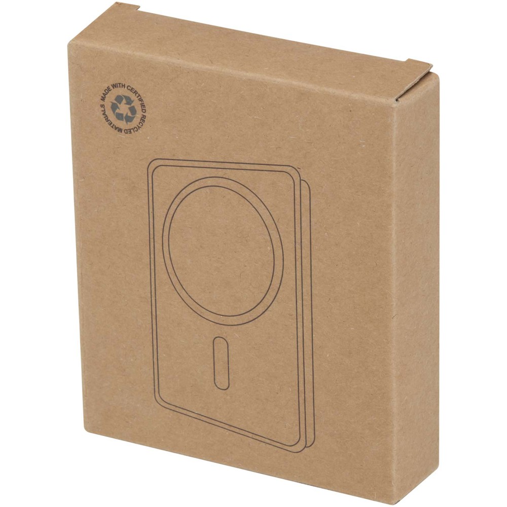 Acrab magnetische draadloze powerbank van 10.000 mAh 15 W met 20 W PD van gerecycled plastic