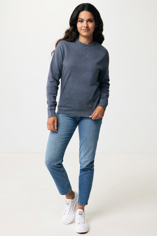 IQONIQ Denali gerecycled katoen sweater ongeverfd