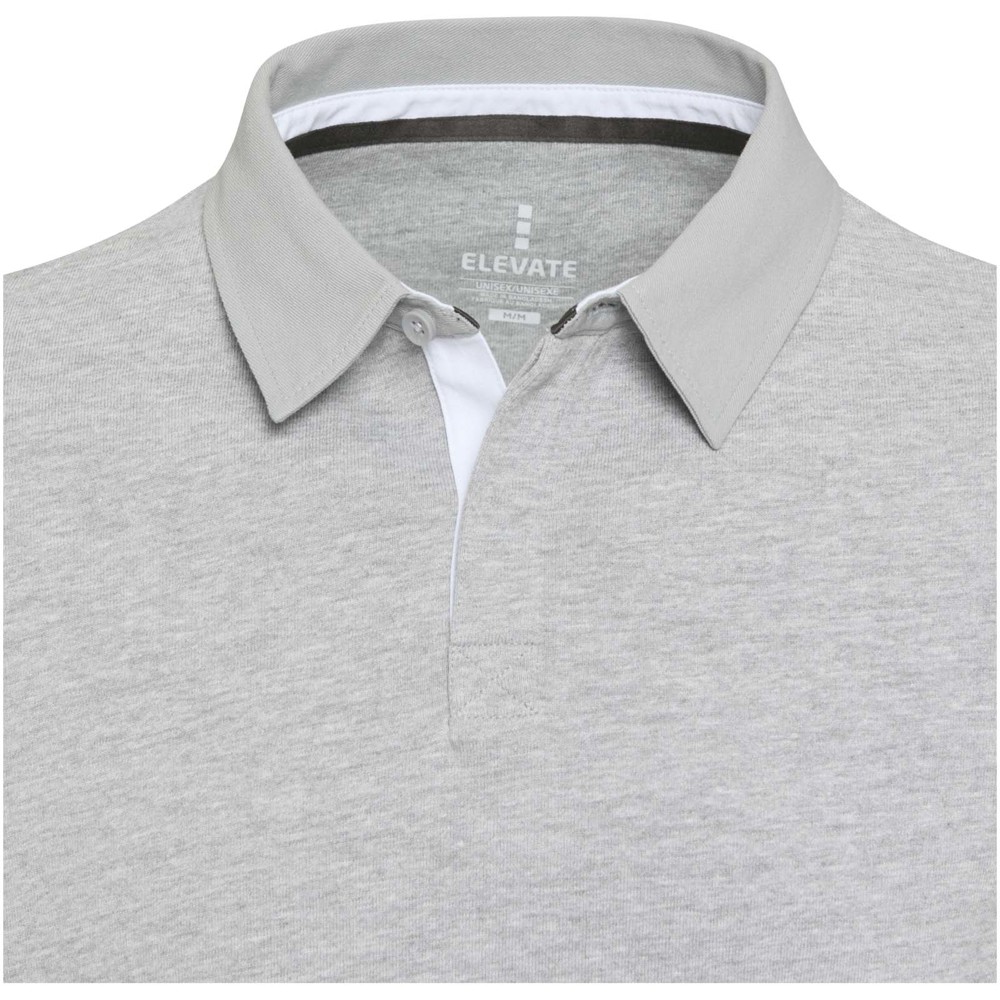 Clyde unisex organic rugbypolo sweatshirt 
