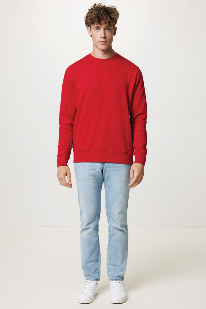 IQONIQ Etosha lichtgewicht gerecycled katoen sweater