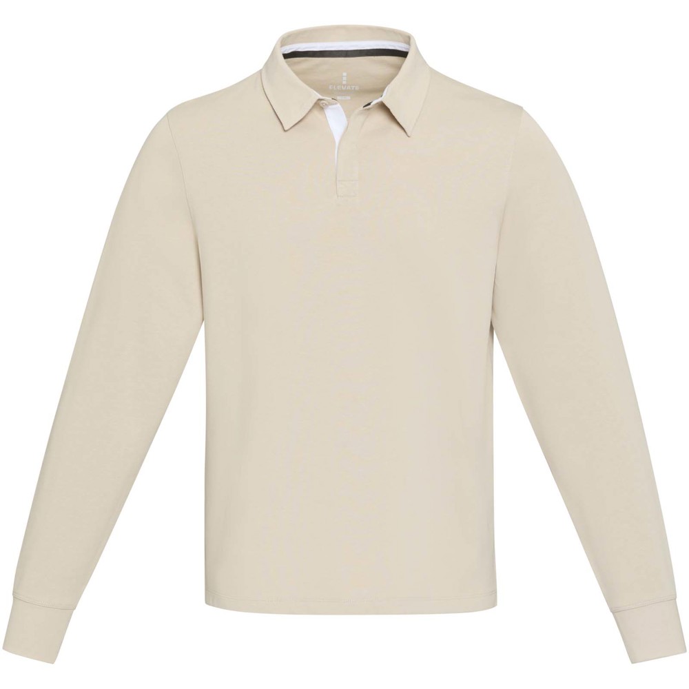 Clyde unisex organic rugbypolo sweatshirt 