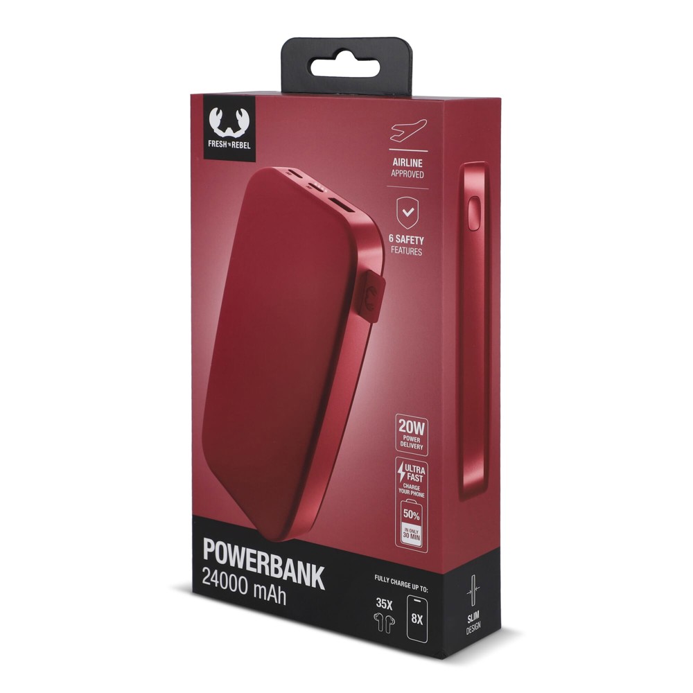 2PB24100 I Fresh 'n Rebel USB-C Powerbank 24000mAh