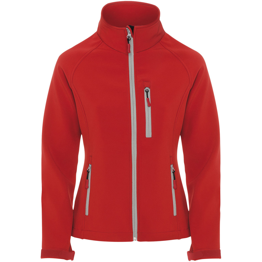 Antartida softshell damesjack - Rood
