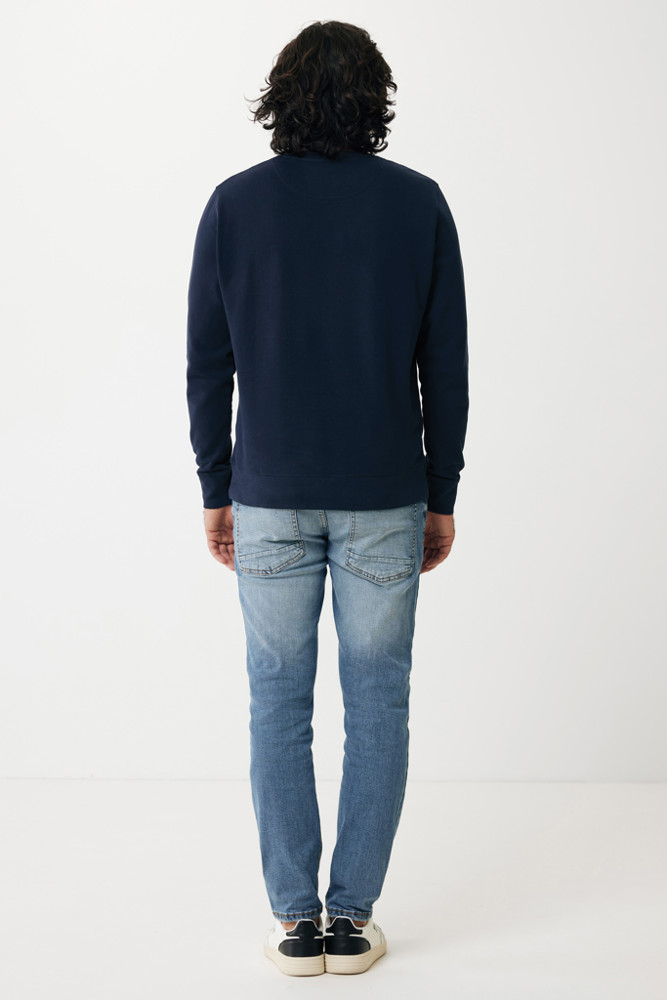 IQONIQ Etosha lichtgewicht gerecycled katoen sweater
