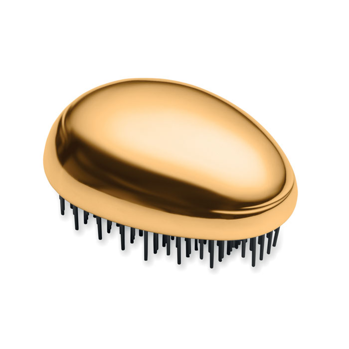 BRUSH - Anti-klit haarborstel - goud