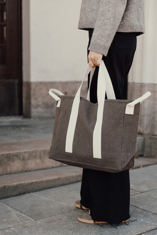 BEAU AWARE™ strandtas van 400gsm gerecycled canvas