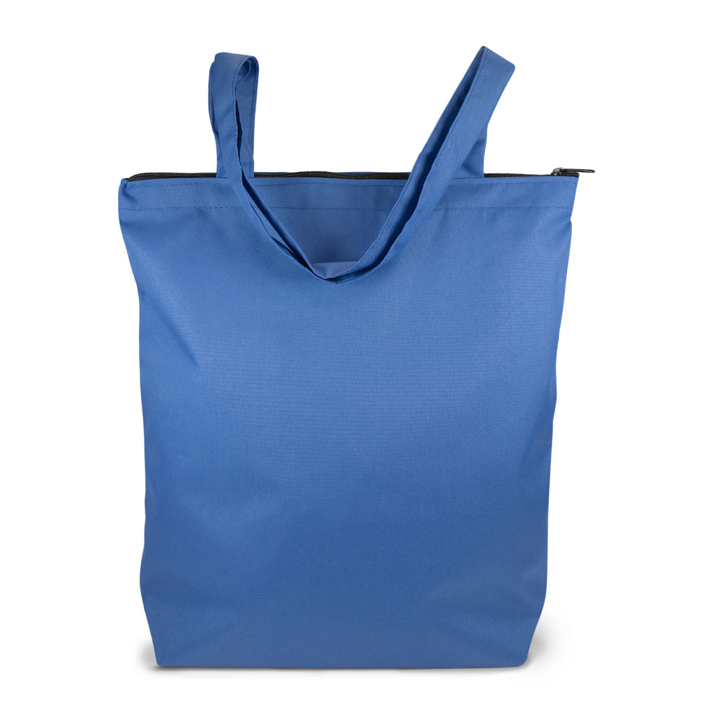 ATLANTA – Tas van 300D polyester met rits an bodemvouw - Koningsblauw
