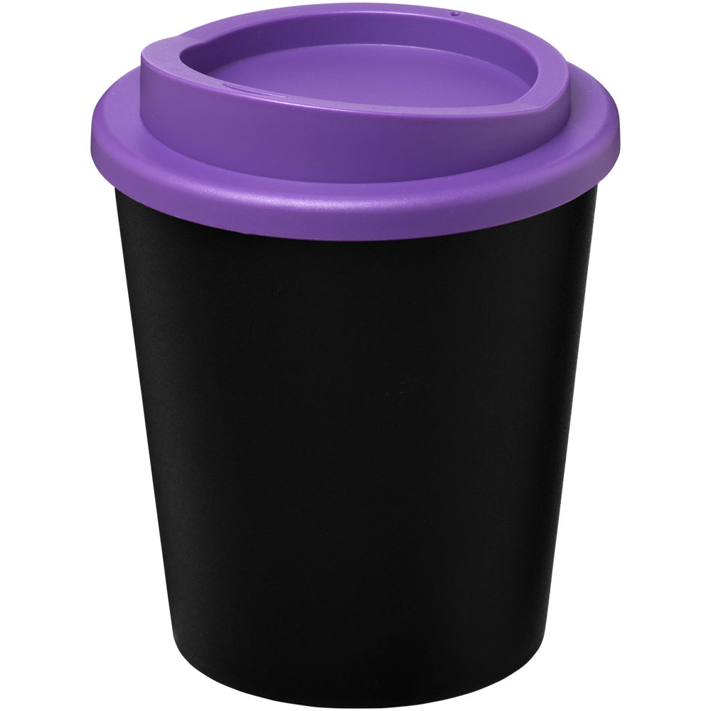 Americano® espresso 250 ml geïsoleerde beker - Zwart, Paars
