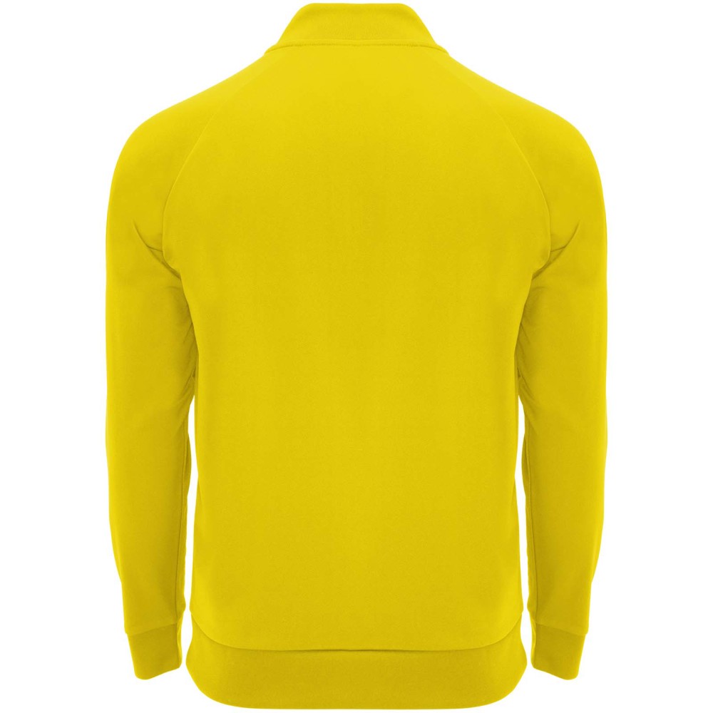 Epiro 200 g/m² unisex sweatshirt met lange mouwen en kwartrits