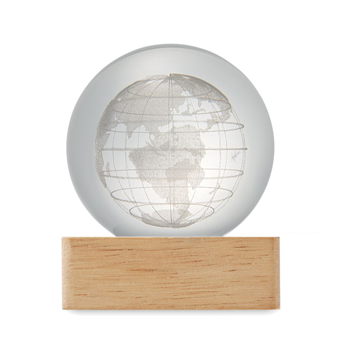GLOBE LIGHT - LED wereldbol glazen bol