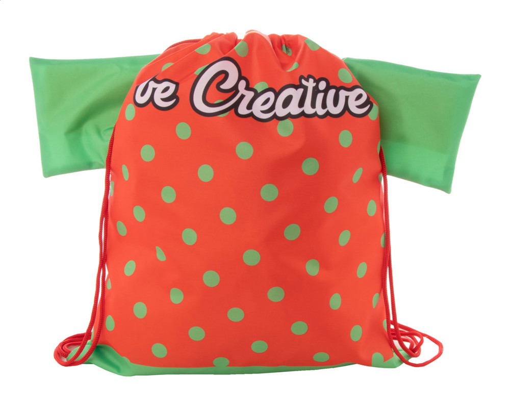 CreaDraw T - custom made trekkoord tas - Rood