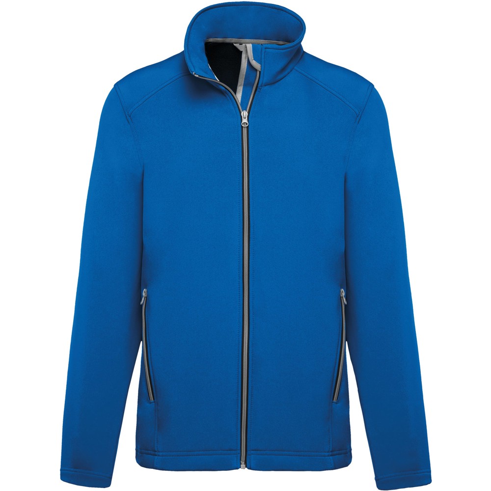 2-laagse herensoftshelljas - Light Royal Blue