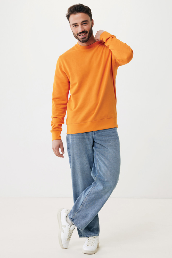 IQONIQ Etosha lichtgewicht gerecycled katoen sweater