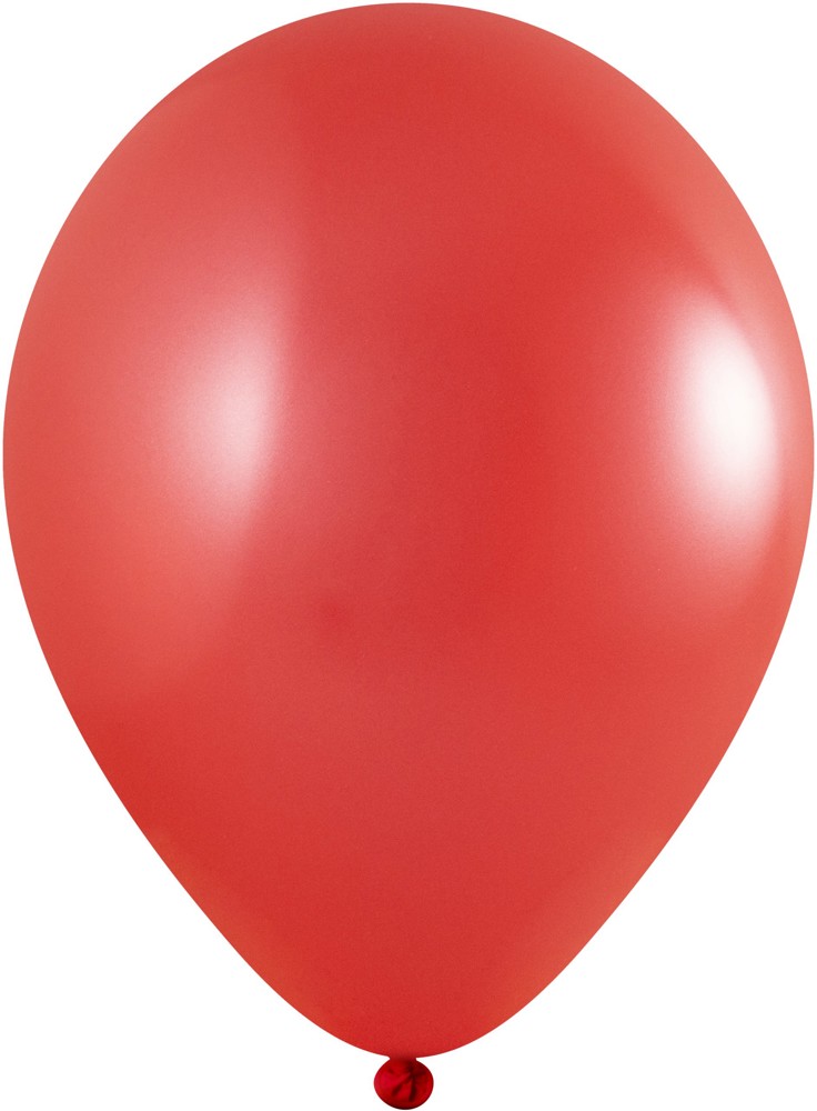 Ballonnen bedrukt High Quality Precision Print Ø 33 cm / omvang 85-95 cm / 11 inch - Rood Metallic (2430)