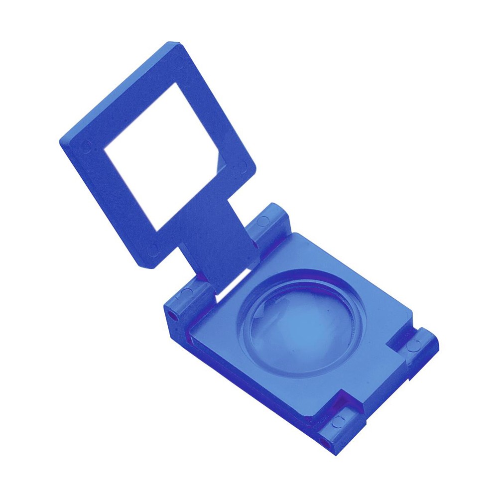 Vergrootglas "Fold 5 x" - standaard blauw PS
