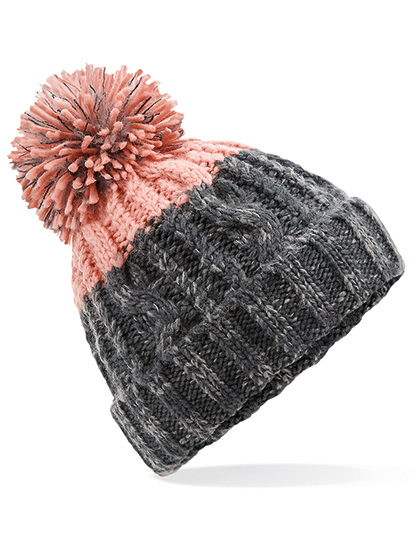 Apres Beanie - graphite grey/blush