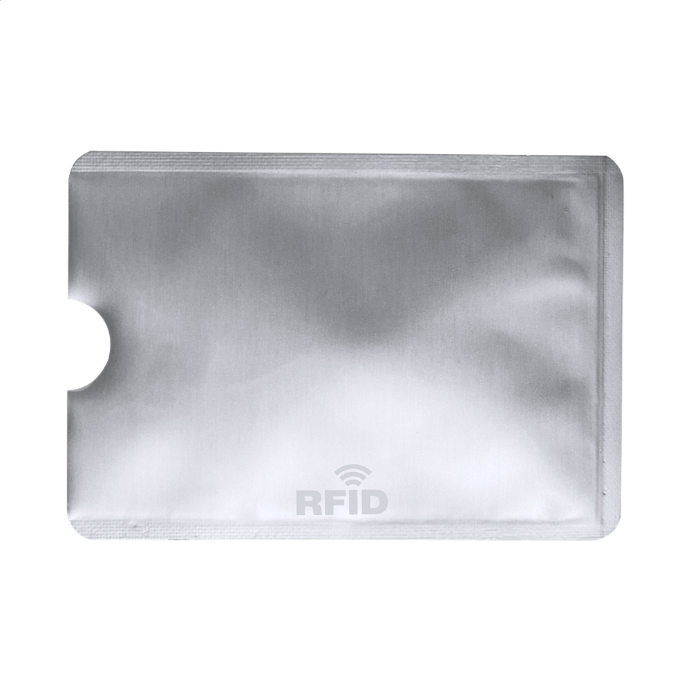 Allux - creditcard houder - zilver