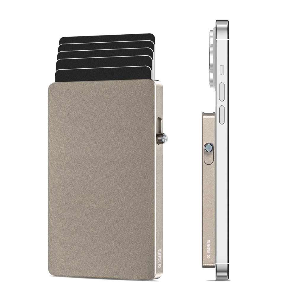 Cardprotector Aluminium Magsafe Natural Titanium