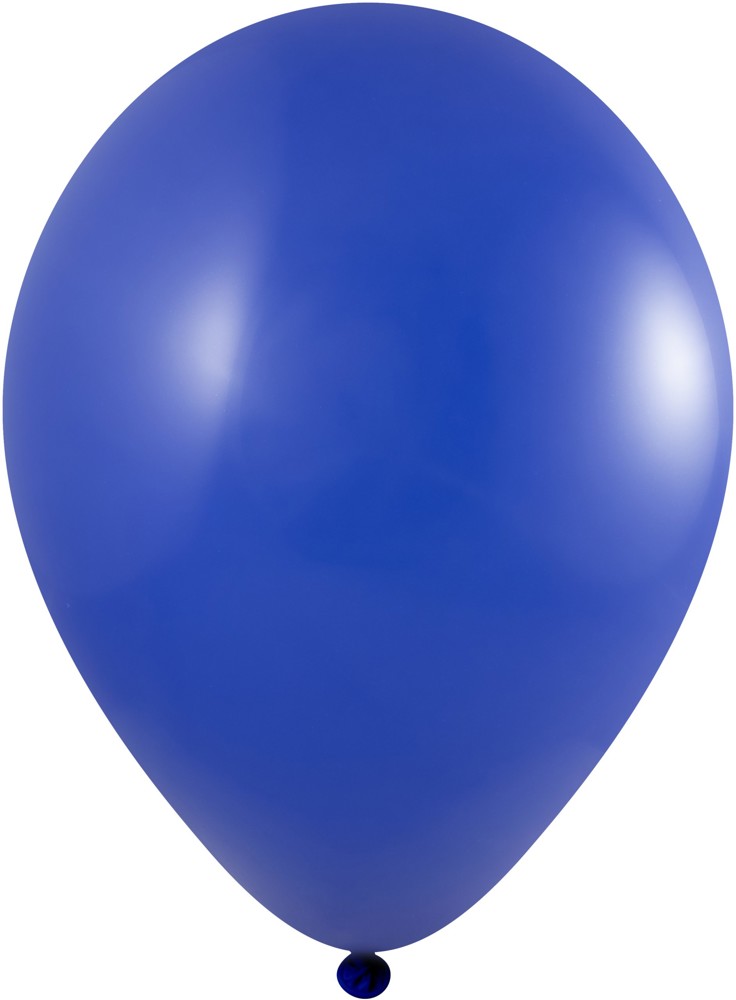 Ballonnen bedrukt High Quality Precision Print Ø 33 cm / omvang 85-95 cm / 11 inch - Donker blauw (1056)