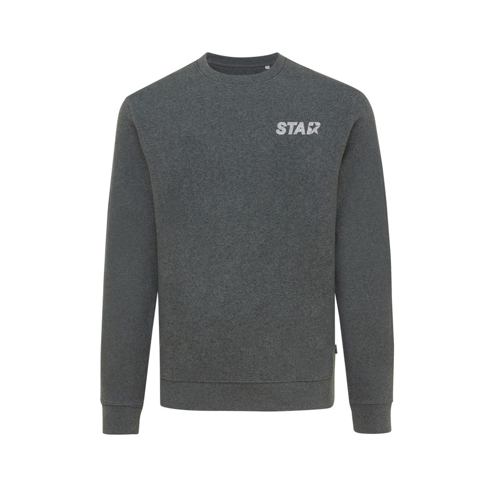 IQONIQ Denali gerecycled katoen sweater ongeverfd