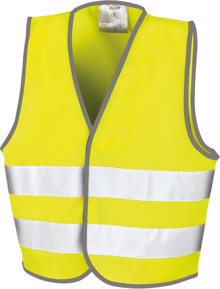 Core Junior Safety Vest - Fluorescent Yellow