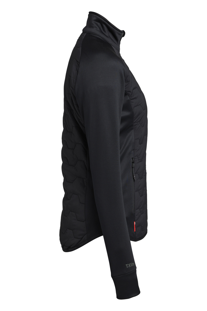 TXlite Hybrid Zip Women - Zwart